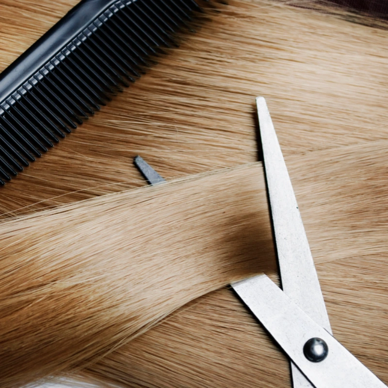 how to cut clip in hair extensions