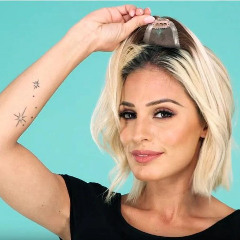 how to make a hair topper look natural
