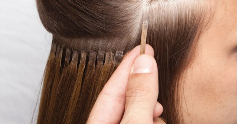 keratin extension method