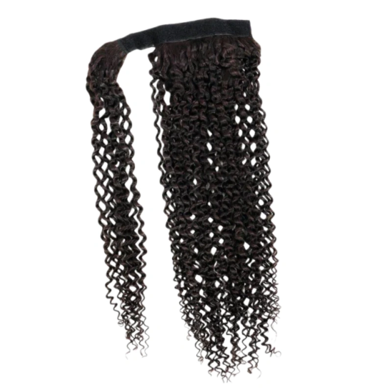 kinky curly ponytail extension