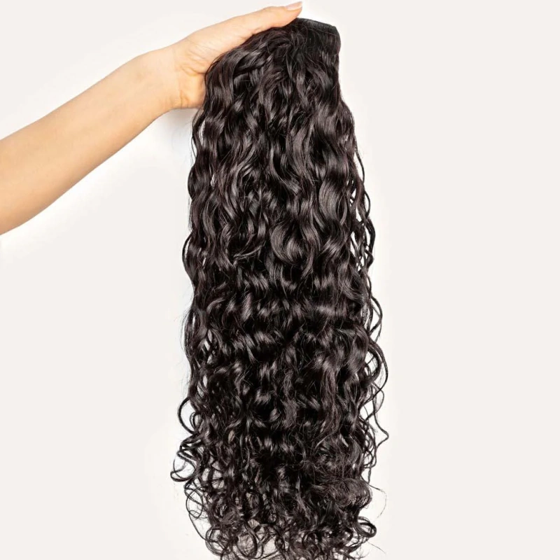 natural wave clip in hair extensions