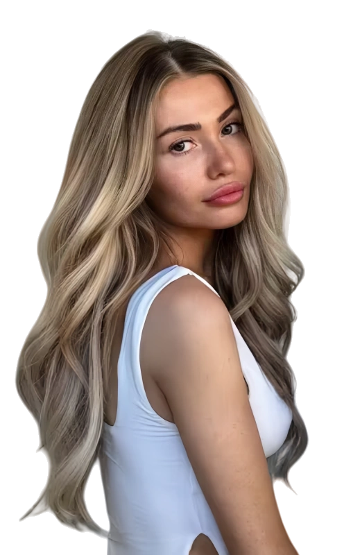 ombre clip in hair extensions