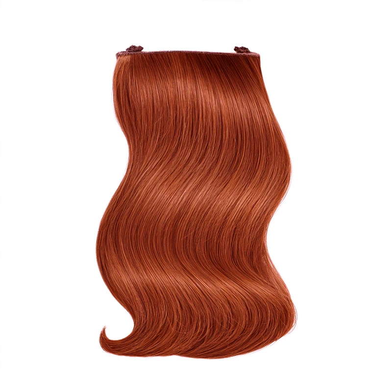 red halo hair extensions