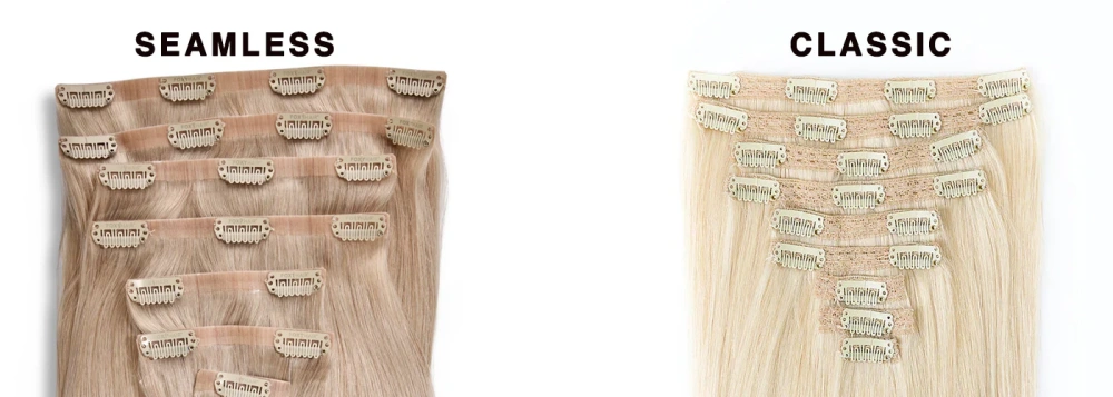seamless vs classic hair extensions​