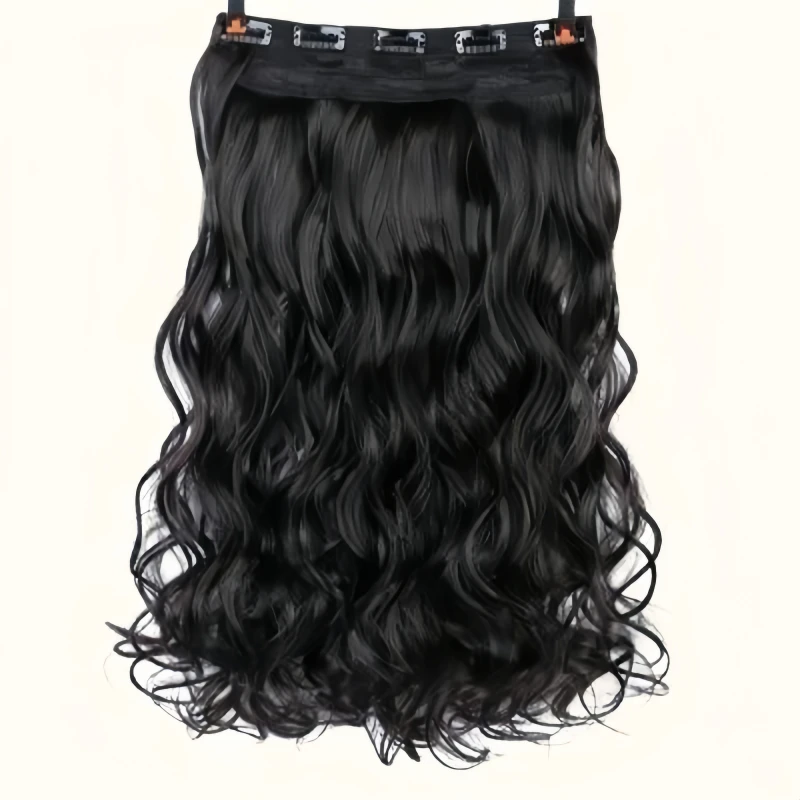 short wavy clip in hair extensions