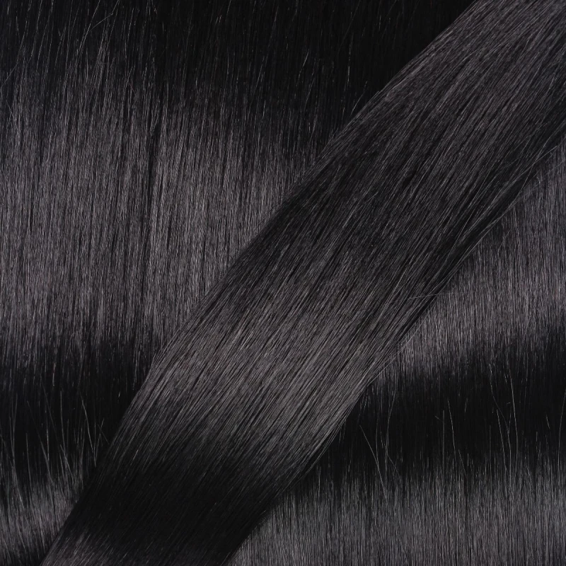 straight clip in extensions for black hair