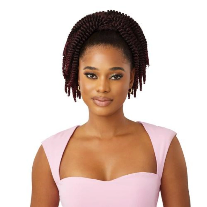 twist drawstring ponytail
