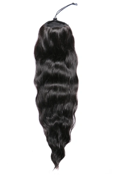 virgin hair drawstring ponytail