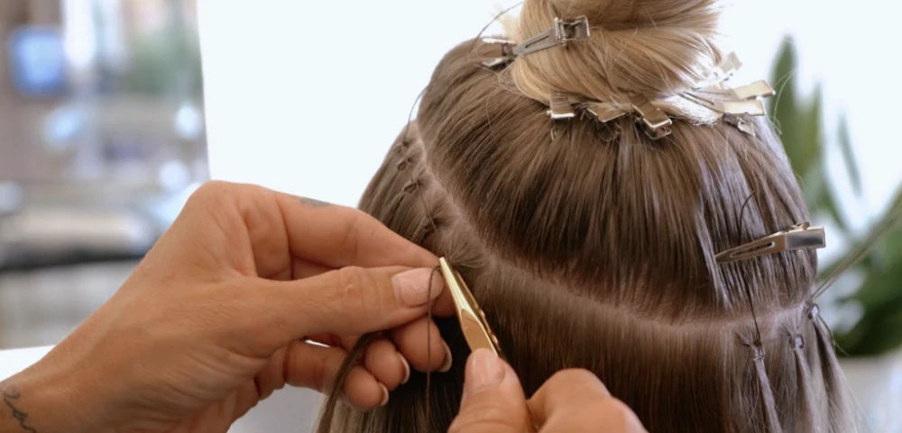 Mastering the Habit Hand Tied Extension Method 1 what are habit hand tied hair extensions