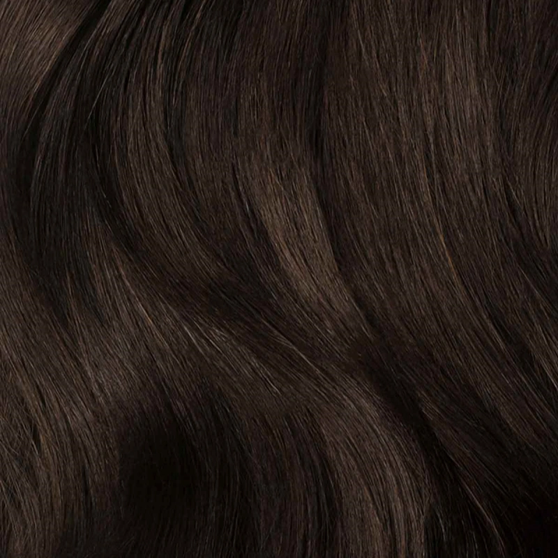 14 inch brown human hair extensions​