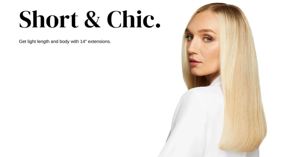12 Inch vs 14 Inch Hair Extensions: Find Your Perfect Match 2 14 inch extensions look