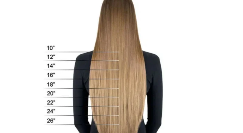 Complete Guide to 20 Inch Hair Length 3 20 inch vs 18 inch vs 22 inch hair extensions