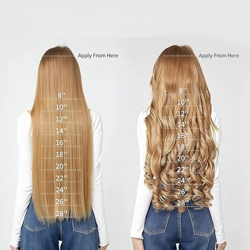 20 inch vs 22 inch hair extensions
