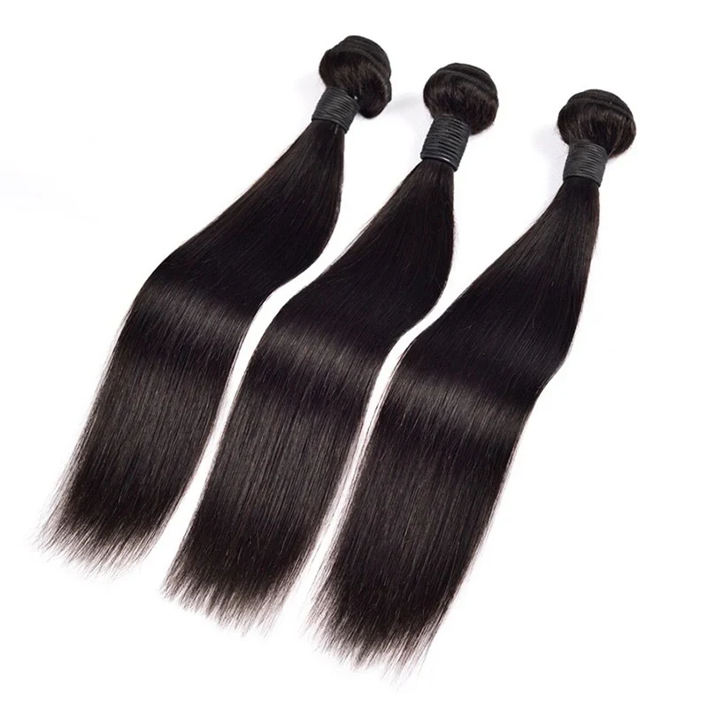 3 bundles straight hair