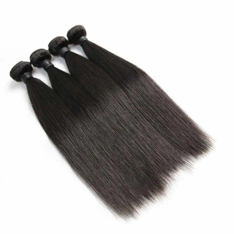 4 bundles of straight hair