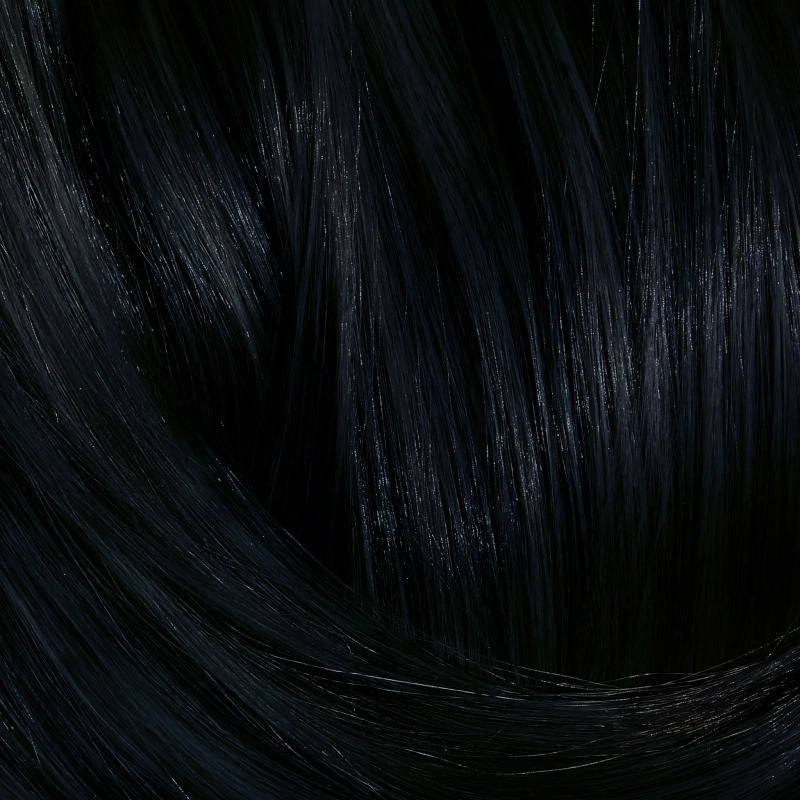 black hair topper with bangs