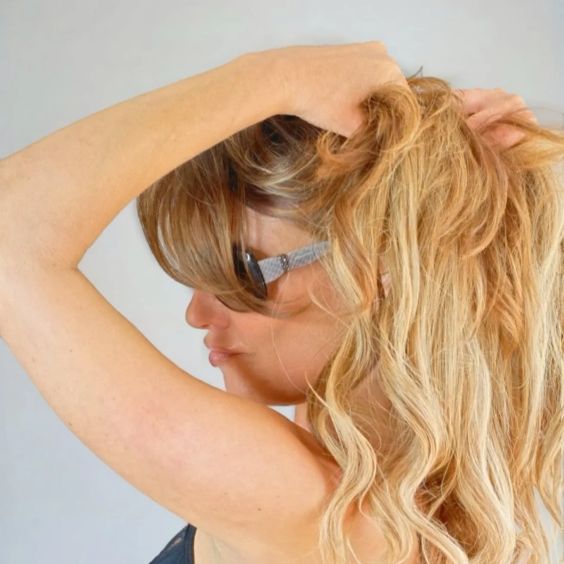 can you put a hair topper in a ponytail