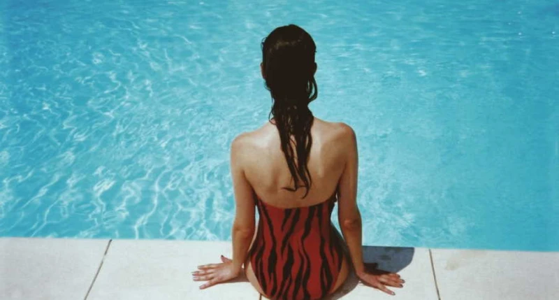 caring for hair topper after swimming