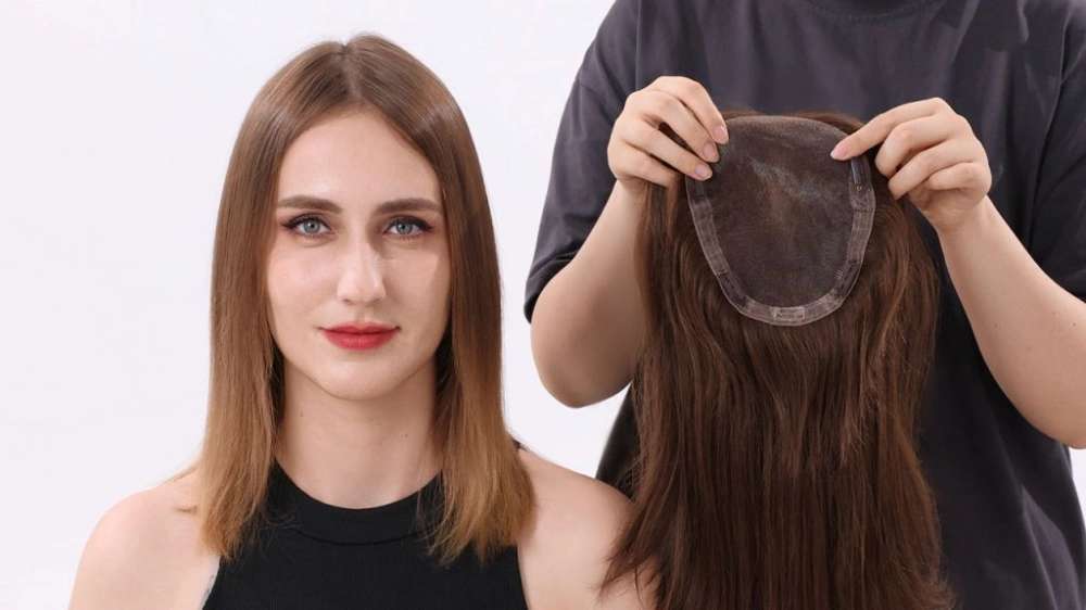 How to Blend a Hair Topper and Style Naturally? 1 choosing the right hair topper