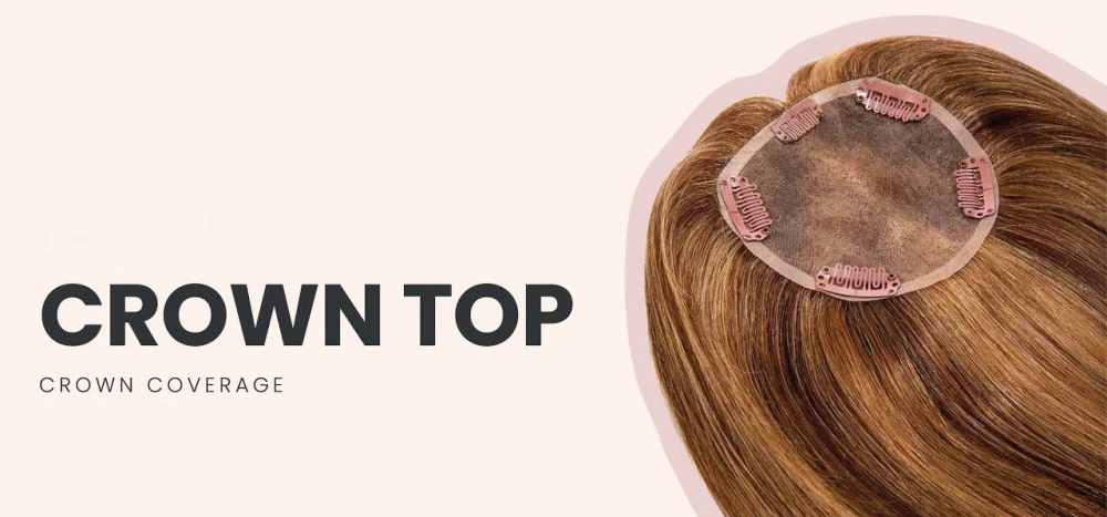 Top Picks for Best Hair Topper for Thinning Hair 1 crown coverage topper solutions