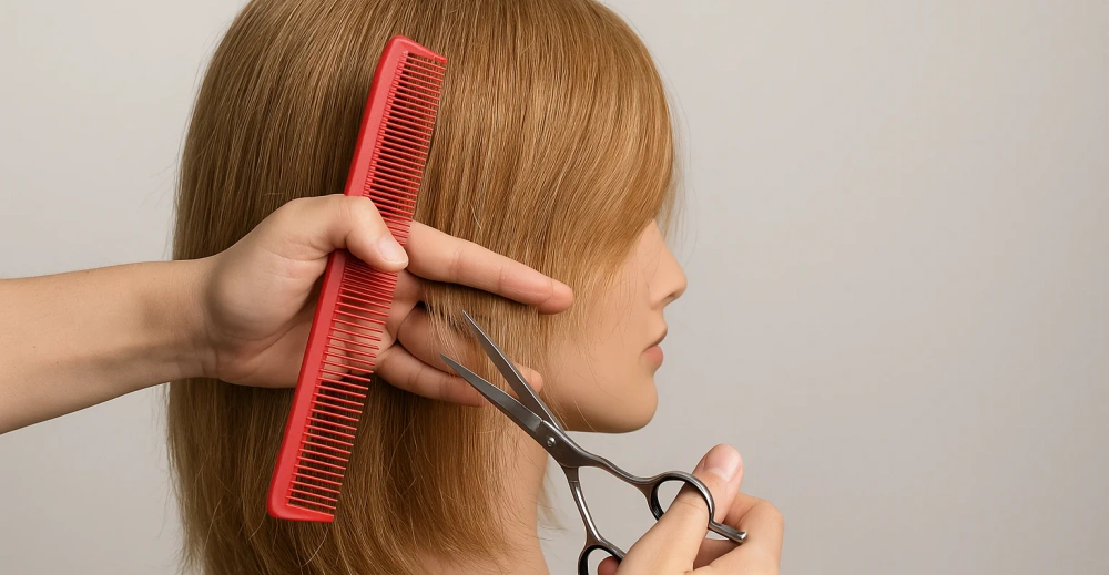 How to Make a Hair Topper From Extensions? 2 cutting and shaping hair topper for fit