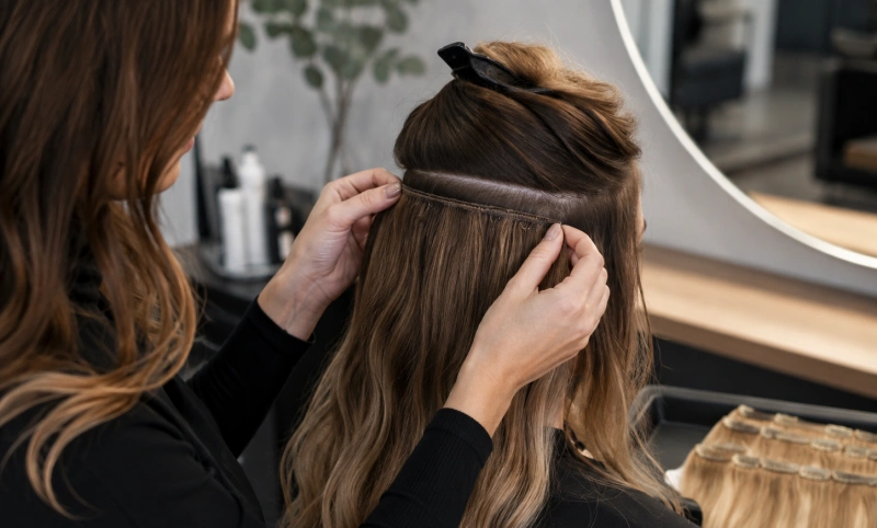 Hair Extensions for Volume: Choosing the Right Method and Weight 2 hair extension methods for adding volume