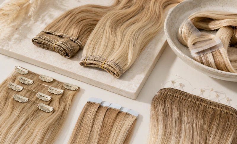 Hair Extensions for Volume: Choosing the Right Method and Weight 3 hair extension weight and placement for volume