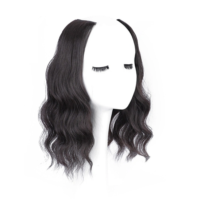hair topper with side bangs