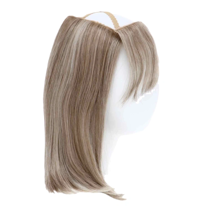 halo hair topper with bangs