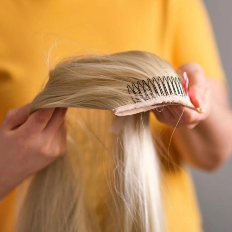 how does a hair topper works