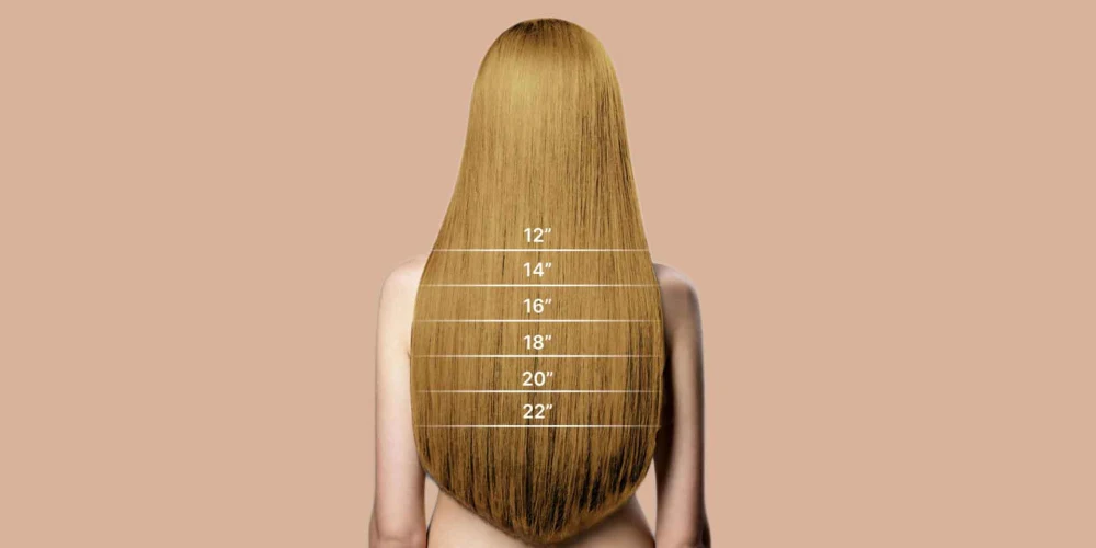 14 Inch vs 18 Inch Hair Extensions: Which is Right for You? 1 how to choose the length for hair extensions