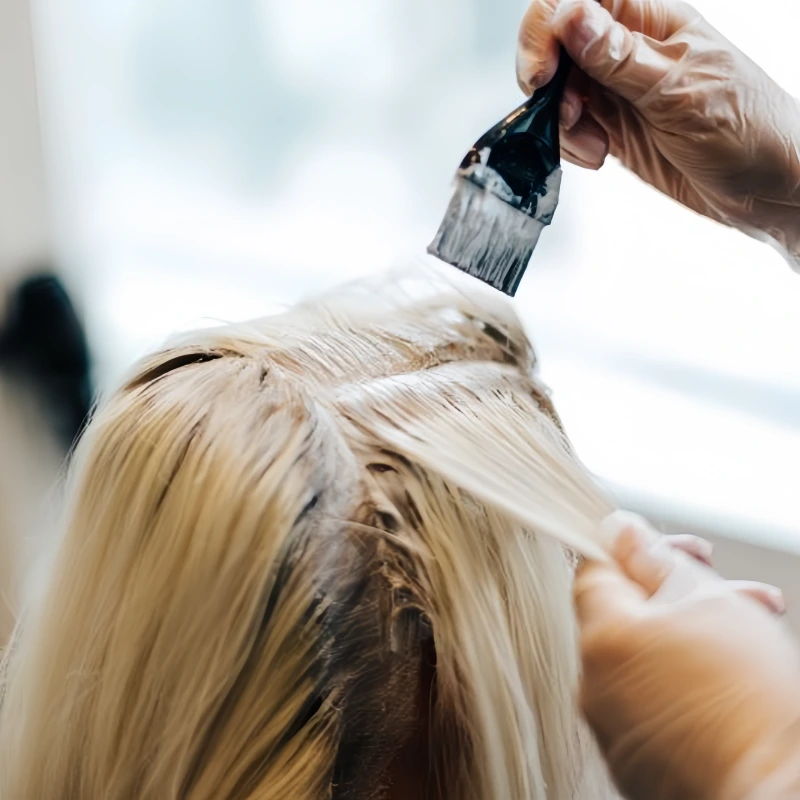 how to dye a hair topper