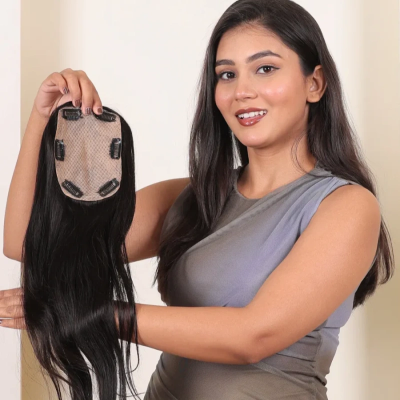how to make a hair topper from extensions