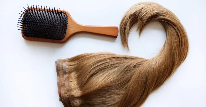 Hair Extension Aftercare Guide: How to Care for Hair Extensions 3 how to store removable hair extensions