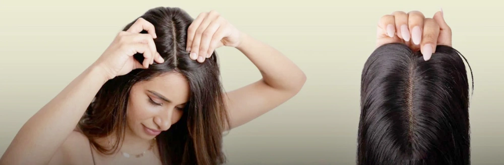 How to Wear Hair Topper With Clips? Step by Step Guide 2 how to wear a hair topper with clips