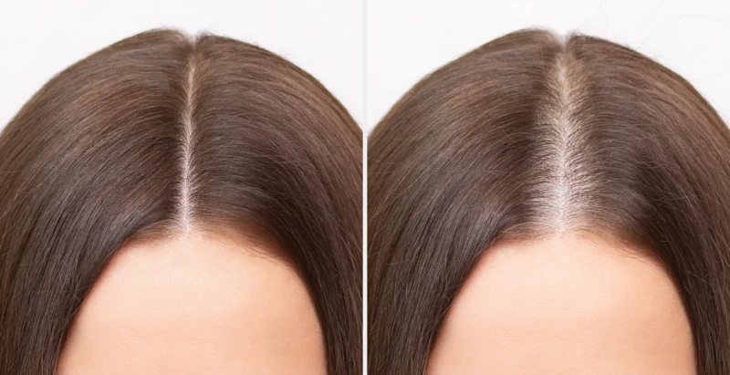 How to Measure for a Hair Topper? 2 identify area of hair loss