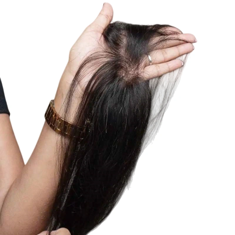 lace hairline topper