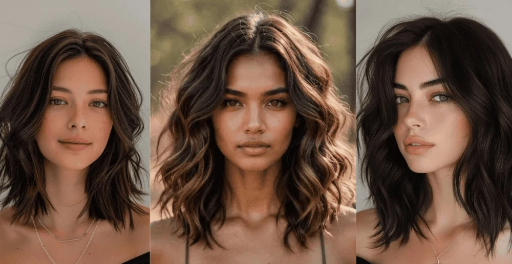 matching lengths to hair texture and face shape