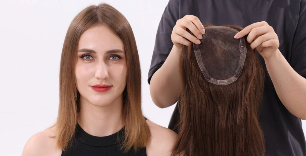 How to Wear Hair Topper With Clips? Step by Step Guide 1 prepare alpha hair topper