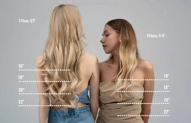 Complete Guide to 20 Inch Hair Length 2 what do 20 inch hair extensions look like