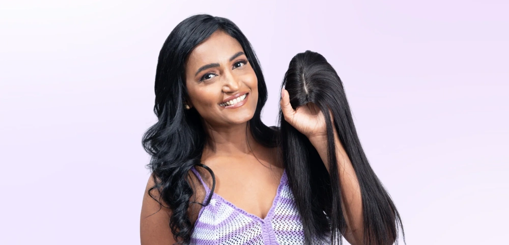 what is a silk hair topper