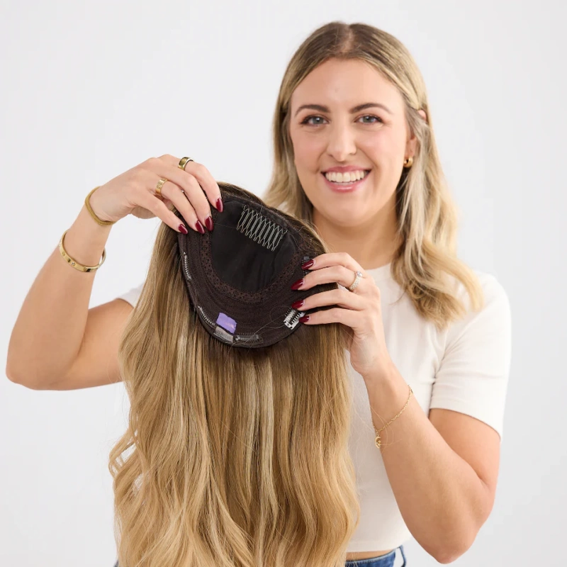 what size hair topper do i need