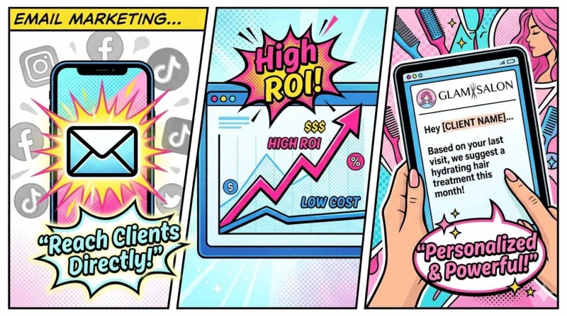 Email Marketing for Hair Salons: 12 Campaigns & Templates 1 why email marketing for hair salons works differently for extensions