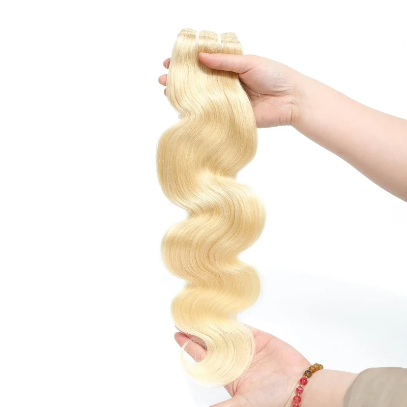 blonde brazilian hair bundles