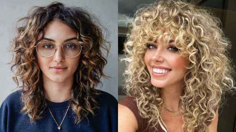 25 Sew in Hair Extensions Hairstyles for Every Hair Type 2 curly shag
