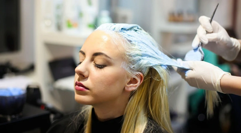 dye hair extensions