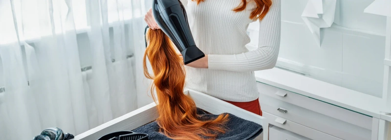 how to blow dry keratin hair extensions safely