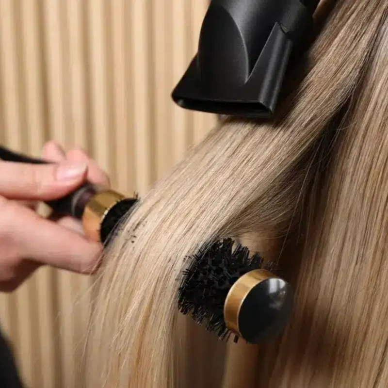how to blow dry keratin hair extensions
