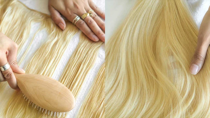 How to Wash Sew In Hair Extensions for Salon-Quality Care? 3 how to dry sew in hair extensions