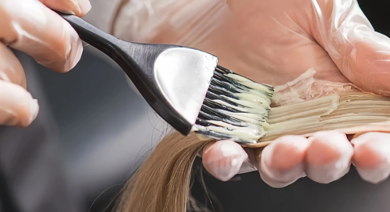 how to dye hair extensions safely